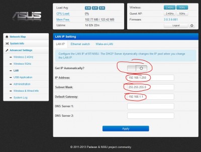 ASUS RT-N56U-AP-Modus