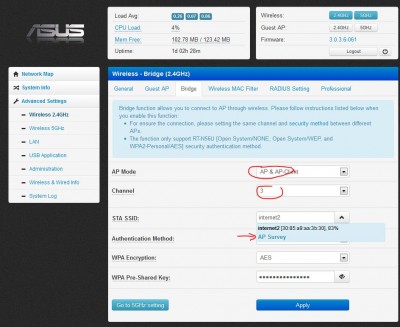 Router zu Router