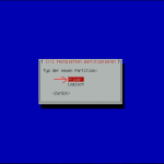 Debian-Raid Primäre Partition