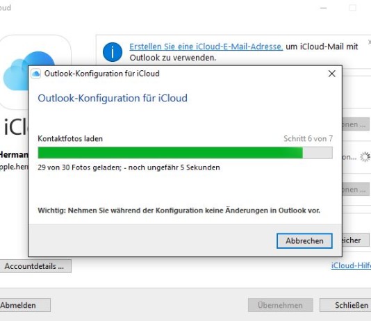 icloud Outlook