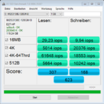 Benchmark ADAT IM2S3138E-128GM-B SSD