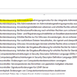 Sicherheitsoptionen
